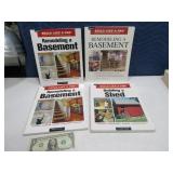 4pc TAUNTON"S How To Build Like A Pro Book SET