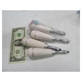 (4) M.STEWART Craft Screw Punches groupBB