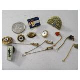 Lot Vintage Pins Amer Legion Etc. G.F.