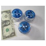 (3) BOEING Yo Yo toys Blue LightUp