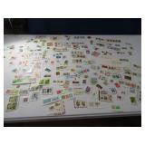 Lot Mostly Foreign Vintage Postage Stamps