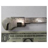 Antique STERLING NO1 Monkey 5" Mini Wrench Tool