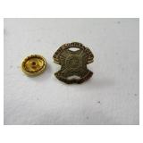10kt Gold 1946/47 Post Commander Pin 2.6g