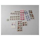 $20+ US Postage Stamps asst