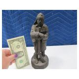 Michael GARMIN 10" Hunter Fur Trader Figurine