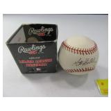 Autographed MATT HOLLIDAY Rockies Baseball