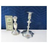 (2) Sterling & Steiff CandleSticks