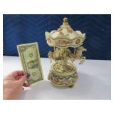 Musical Carousel 8" Figure San Francisco Music Box