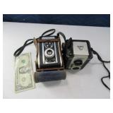 (2) Vintage Cameras Argus~Kodak