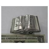 SISIYOU 1984 Holy Bible Belt Buckle