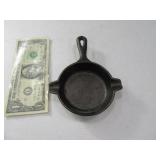 Mini LODGE 3.5" Ashtray Type Cast Iron Skillet