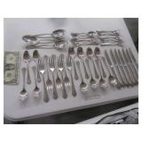 ONEIDA Flatware 6place-ish Utensils Nice