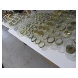 Very BIG LOT asst Canning Jars & The Like