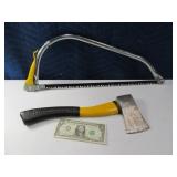 (2) Hand Axe & Tree Saw Tools