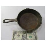 6" SK3 USA Cast Iron Skillet w/ Fire Rim