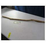 42" Wooden Widdled Walking Stick Cane