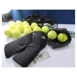 LOT Softball Equipment Bat~Glove~Balls