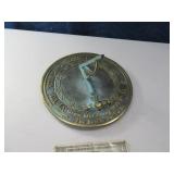 10" Brass GrowOldWithMe SunDial