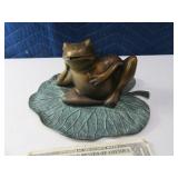 Brass Fountain/Pond FROG 8" Accessory Spout