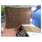 (2) Nice Accent Rug & Throw Blanket