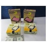 (4) New POST-IT Notes w/ Dispensers