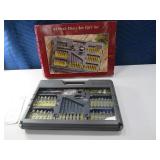 New 47pc Drill Bit Tool Set in case