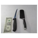 (2) PamperedChef & Victorinox Knives