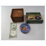 (3) Drink Coaster Sets Wood~CAMEL~LightUp