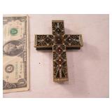 Enamel~Bling 4" Metal Stash-Type Box