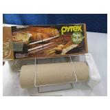 PYREX Glass BAKE-A-ROUND Bread Maker HTF