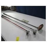 (3) RH Golf Clubs Callaway~TaylorMade Hybrid/Drivr