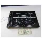 15" KOREA Mother Of Pearl Inlay Photo Album Vintge