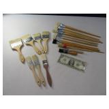 (20) Quality ArtistType Paint Brushes
