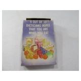 Vintage Sexually Explicit Gag Gift R What U Eat XX