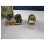Vintage (2) Seashell & Rock 2" Artist Creations