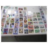 Lot(60) Asst Sports Cards Estate in sleeves grpFF