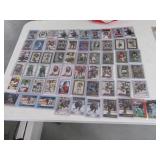 Lot(60) Asst Sports Cards Estate in sleeves grpHH