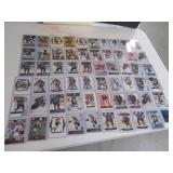 Lot(60) Asst Sports Cards Estate in sleeves grpKK