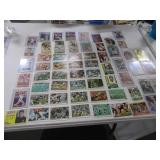 Lot(60) Asst Sports Cards Estate in sleeves grpLL