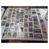(60) Asst Sports Cards Estate in sleeves grpOO