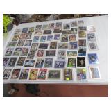 (63) Asst Sports Cards in sleeves grpQQ