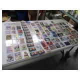 (109) Asst Sports Cards in sleeves END OF BOX