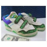 Vintage TMNT Turtles Youth Sneakers Shoes Rare?
