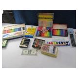 LOT Estate Drawing Chalk~Pencils Artist Supply Vtg