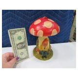 UnBurned 8" German MUSHROOM Candle w/ Figures