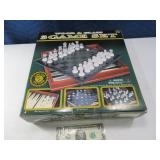 Wood/Glass 3Game Set Chess~Checkers~Backgammon