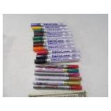 (17) New DECO COLOR Artist Paint Markers & Pens