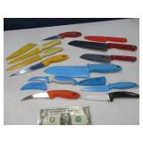 (10+) Kitchen Knives Prepology & SANTOKU