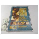 Autographed 8x10 Concert Poster 2012