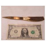 Stag Handled Vintage Letter Opener